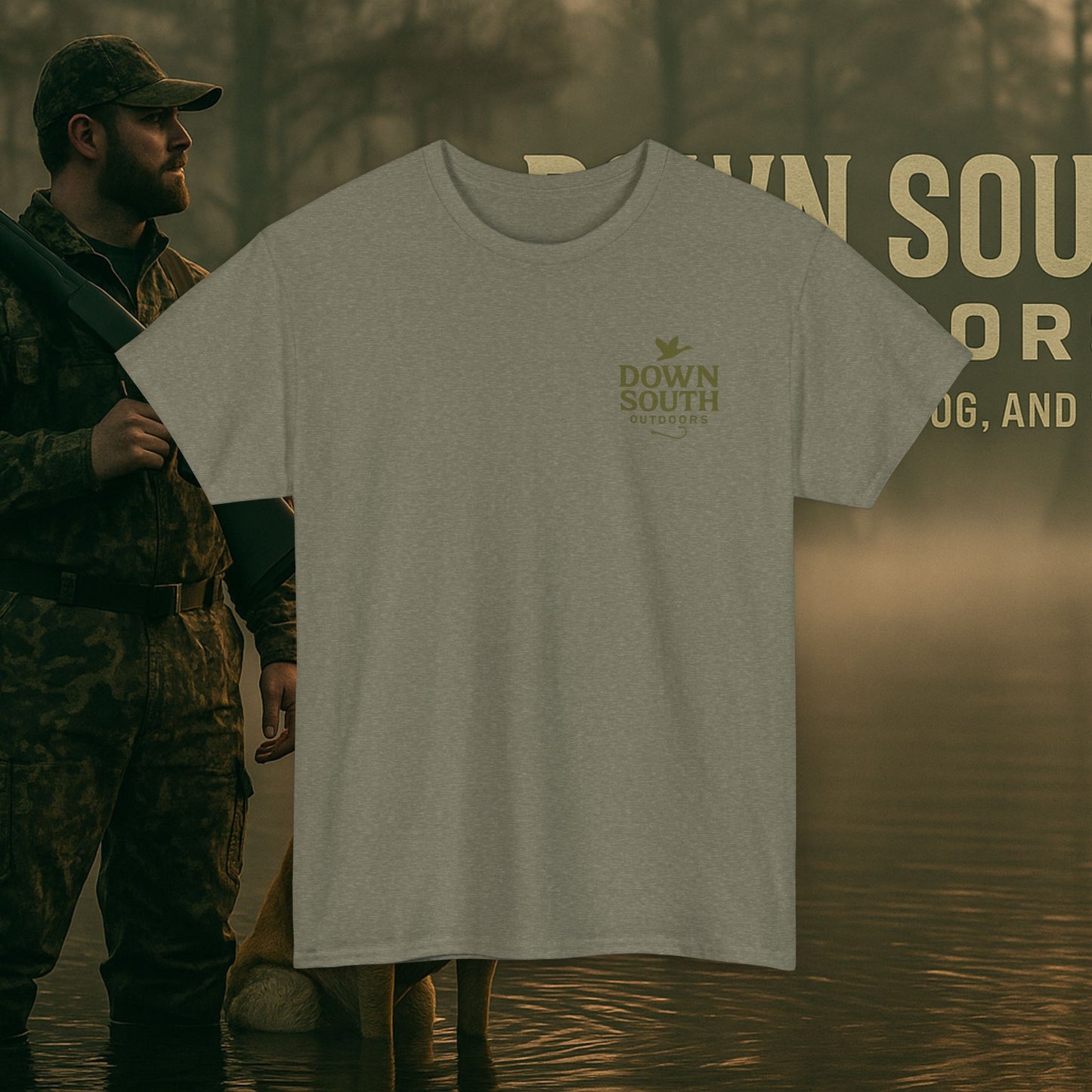 'Down South Outdoors- Duck Dog Tee