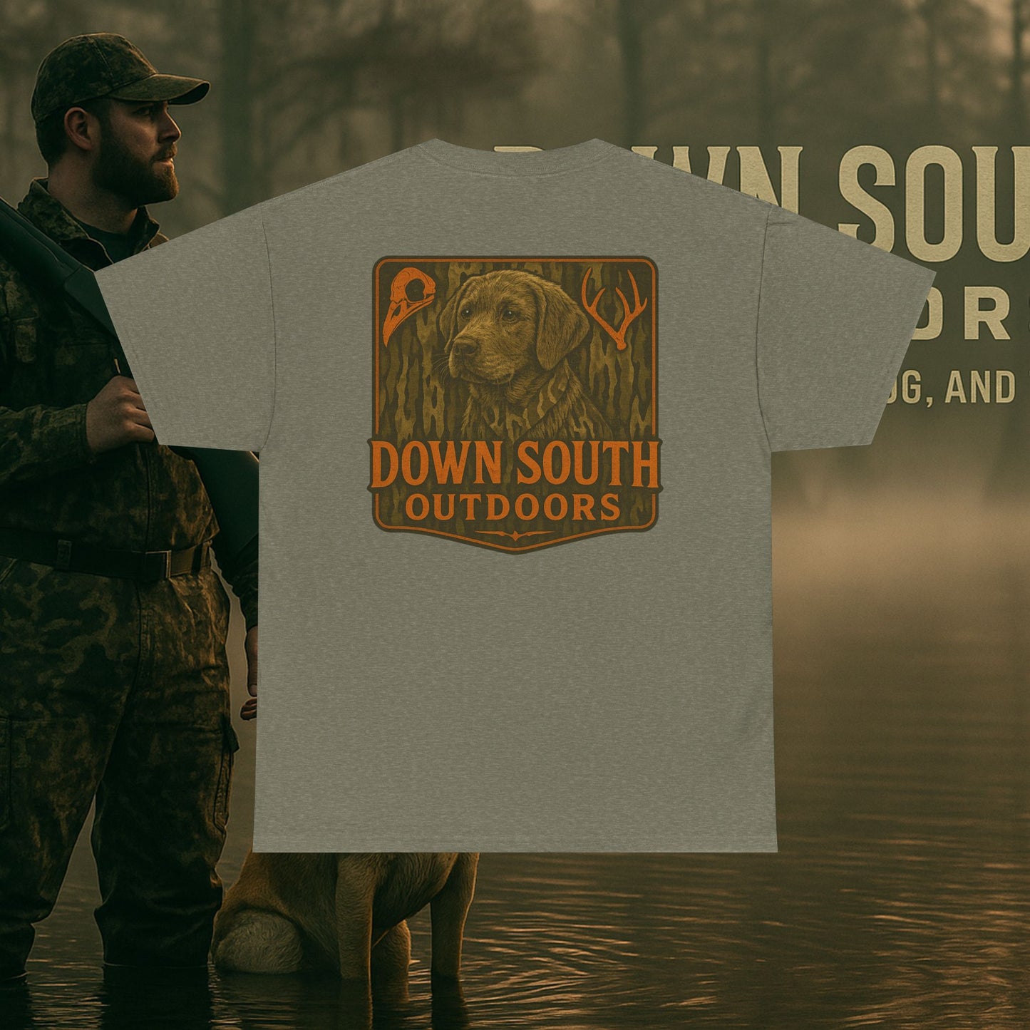 'Down South Outdoors- Duck Dog Tee
