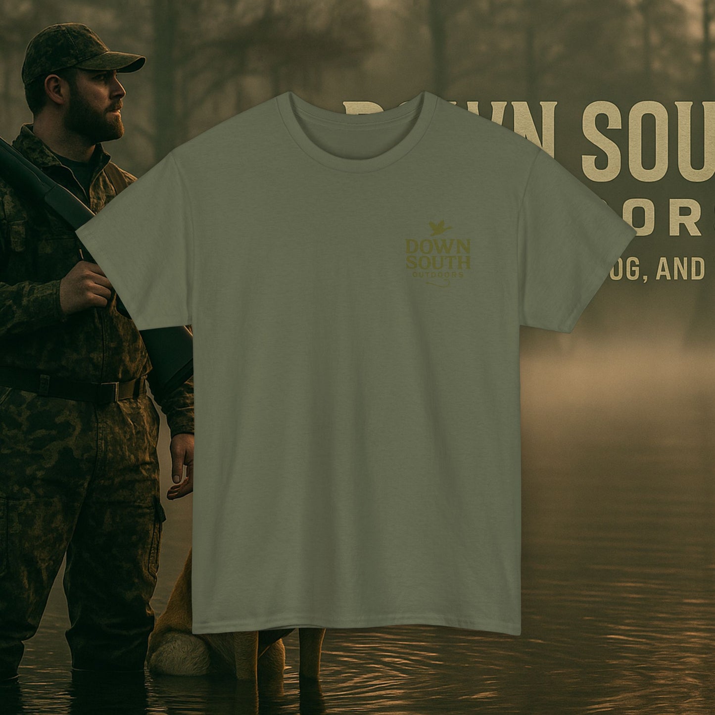 'Down South Outdoors- Duck Dog Tee