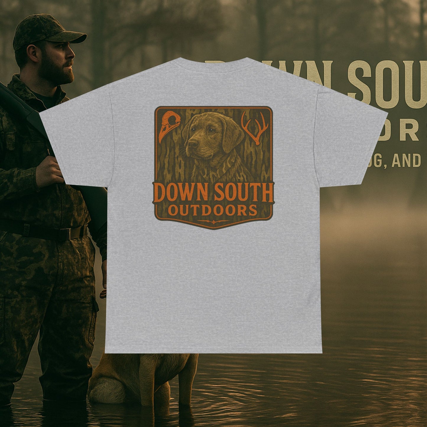 'Down South Outdoors- Duck Dog Tee