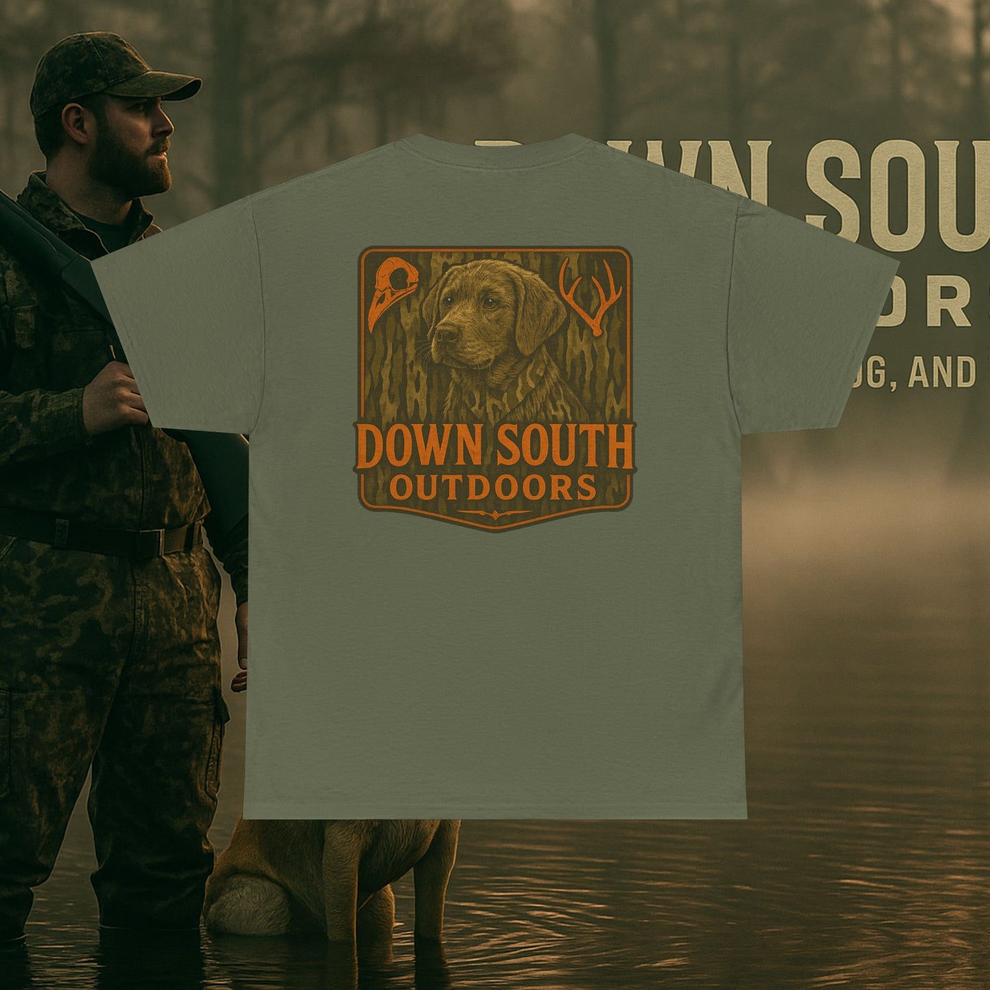 'Down South Outdoors- Duck Dog Tee